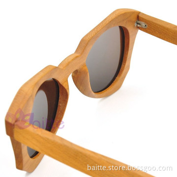 bamboo wood sunglasses with custom logo